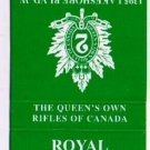 Toronto Matchbook Royal Canadian Legion Branch 334 Lakeshore Eddy Match