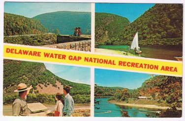 Pennsylvania Postcard Delaware Water Gap National Recreation Area