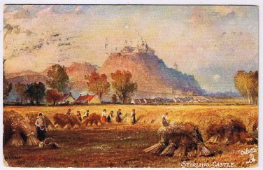 Art Postcard Oilette Stirling Castle Scotland 1908