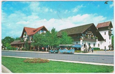 Postcard Frankenmuth Bavarian Inn Frankenmuth Michigan
