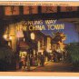 California Postcard Los Angeles Chinese Settlement Ginling Way 1950