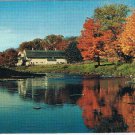Vermont Postcard Farm With Autumn Reflections