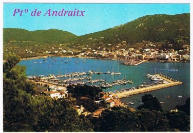 Spain Postcard Mallorca Puerto de Andraitx