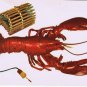 New Brunswick Postcard Lobster & Lobster Trap