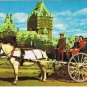 Quebec Postcard Quebec City Caleche Ride