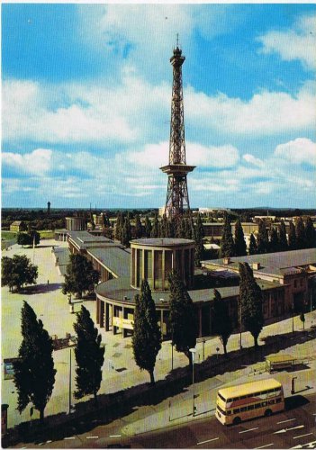 Germany Postcard Berlin Charlottenburg Funkturm