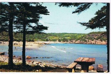 Nova Scotia Postcard Ingonish Black Brook Beach Cabot Trail Cape Breton