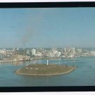 Nova Scotia Postcard Halifax Georger's Island Halifax Harbour Aerial View