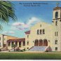 Florida Postcard Daytona Beach Community Methodist Church