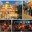 Florida Postcard Disneyworld Epcott Center Inside Ancient Pyramid Mexico