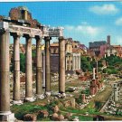 Italy Postcard Roma Rome Roman Forum