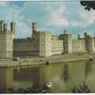 United Kingdom UK Postcard Wales Caernarvon Castle Eagle Queen's & Black Towers