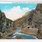 Postcard Wind River Canyon North From Boysen Dam Wyoming