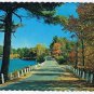 Ontario Postcard Smooth Rock Falls Kents Esso Service Autumn Road