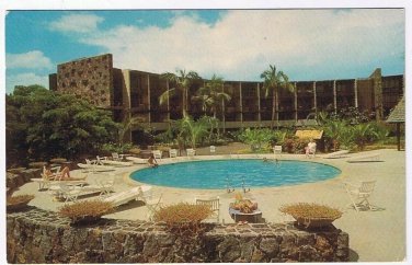 Hawaii Postcard Kailua-Kona Kona Inn
