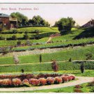 California Postcard Pasadena Arroyo Seco Bank 1913