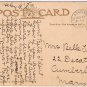 California Postcard Pasadena Arroyo Seco Bank 1913