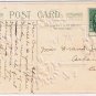 Easter Postcard Embossed Violets Happy Easter Early 1900s