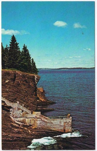 Nova Scotia Postcard Ovens Natural Park Ocean Highway The Caves Rugged Coastline