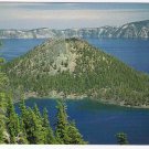 Oregon Postcard Wizard Island Crater Lake National Park