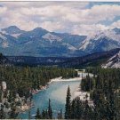 Alberta Postcard Bow Valley Canadian Rockies