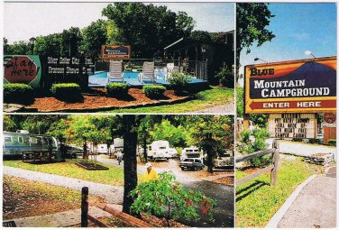 Missouri Postcard Branson Blue Mountain Campground
