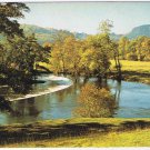 United Kingdom Postcard Wales Llangollen Denbighshire Horseshoe Falls River Dee