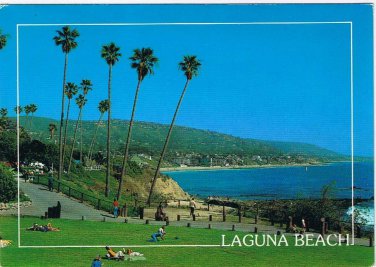 California Postcard Laguna Beach & Coastline