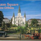 Louisiana Postcard New Orleans Jackson Square St Louis Cathedral