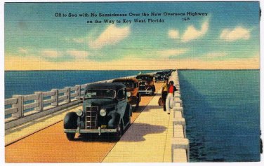 Florida Postcard New Overseas Highway To Key West