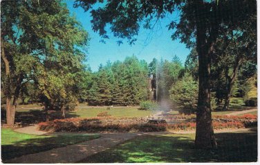 Maine Postcard Bangor Grotto Park