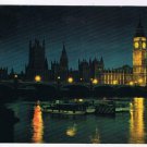 United Kingdom UK Postcard London Houses Of Parliament River Thames