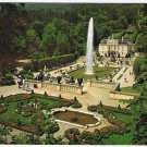 Germany Postcard Konigsschloss Linderhof Royal Castle Fontane Fountain