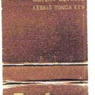 Matchbook Cover Academy Restaurant & Tavern Toronto Ontario