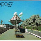 Quebec Postcard Montreal Expo 67 View On Site Du Havre Habitat 67 Expo Express
