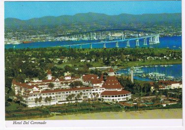 California Postcard Coronado Hotel Del Coronado
