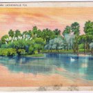 Florida Postcard Jacksonville Confederate Park