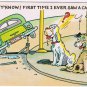 Comic Postcard First Time I Ever Saw A Car Do That Dogs