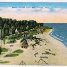 Postcard Beach Tourist Camp Port Huron Michigan