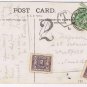 United Kingdom UK Scotland Postcard Oban Public Park Fraser Tartan 1909