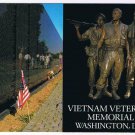 District Of Columbia Postcard Washington Vietnam Veterans Memorial