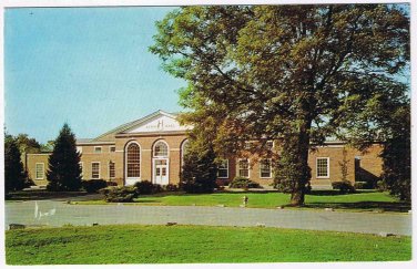 Indiana Postcard Hanover College Lynn Hall Physical Education Building For Men