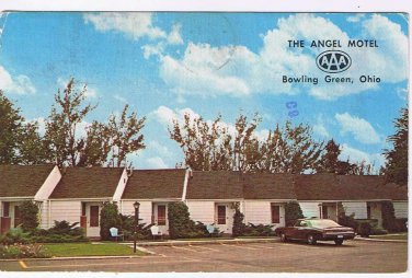 Ohio Postcard Bowling Green The Angel Motel