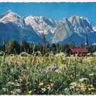 Germany Postcard Die Zugspitzgruppe von Garmisch Partenkirchen