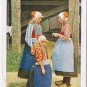 Postcard Marken Chatting By The Stilt House Een Praatje Bij De Paalwoning