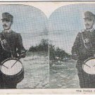 Stereo View Card The Italian Drummer