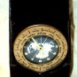 Centrios Auto World Time Clock Model 6311487 Leather Case