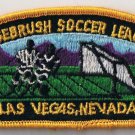 Sugarbush Soccer League Las Vegas Nevada Patch - 3.5 x 2"