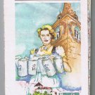 AAA Map Germany Austria Switzerland Czech Poland Hungary Leichtenstein 1984