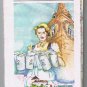 AAA Map Germany Austria Switzerland Czech Poland Hungary Leichtenstein 1984